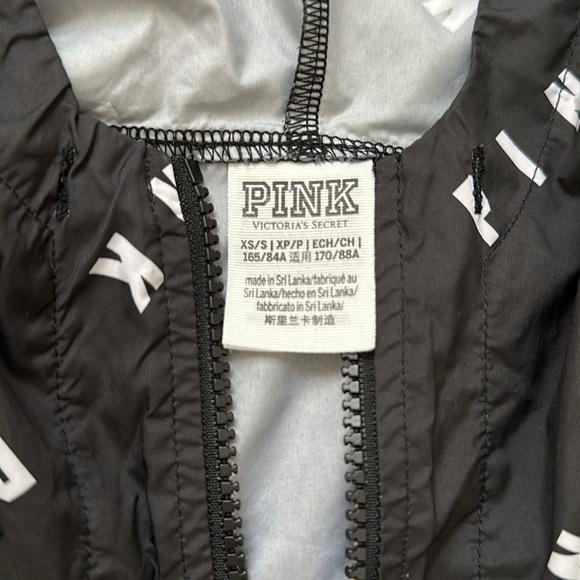 PINK Victoria’s Secret Logo Windbreaker - Picture 2 of 3